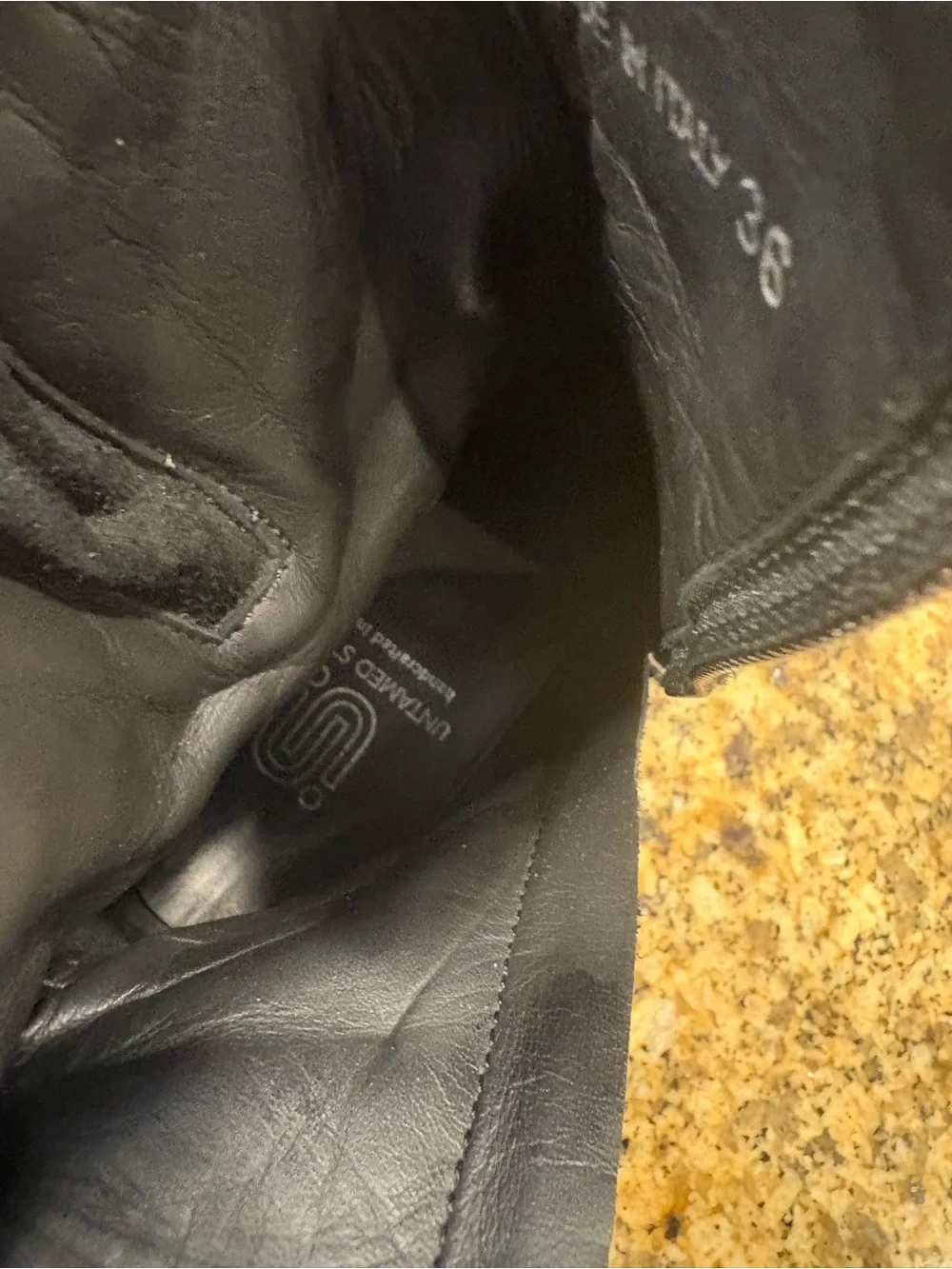 Untamed Street Radnor black leather biker boots 36 US 5.5 Handmade in Italy Luxe